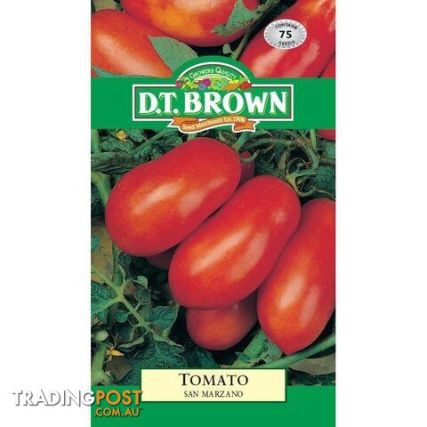 Tomato San Marzano Seeds - 5030075022466