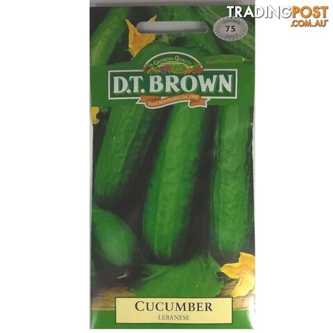 Cucumber Lebanese Seeds - 5030075022183