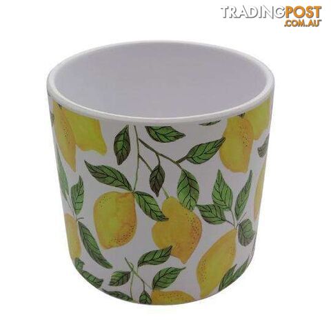 Large Pot Fruit Range 16x14cm Lemon Design - 801040