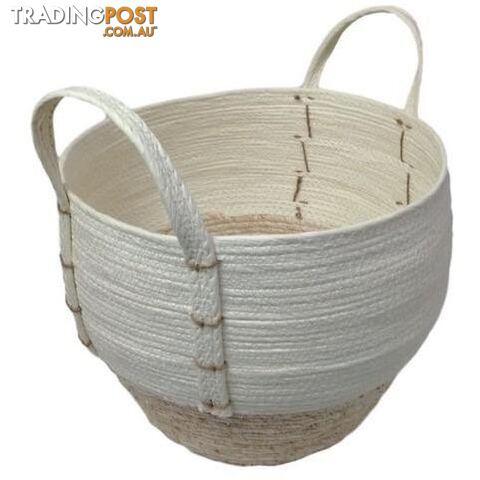Maize Rope Storage Basket sml 28Hx33W - 800890