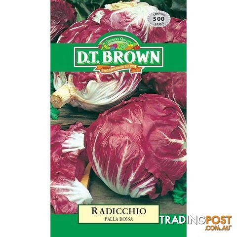 Radicchio Palla Rossa Seeds - 5030075022350