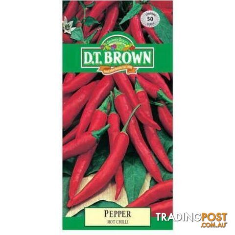 Chilli Pepper Seeds - 5030075022220