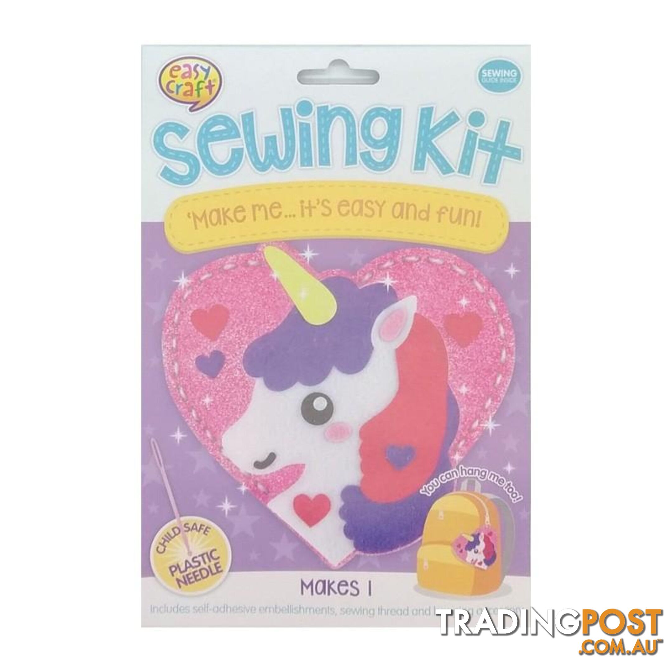 Sewing Kit Felt Friends 6 Assorted Designs - 800693