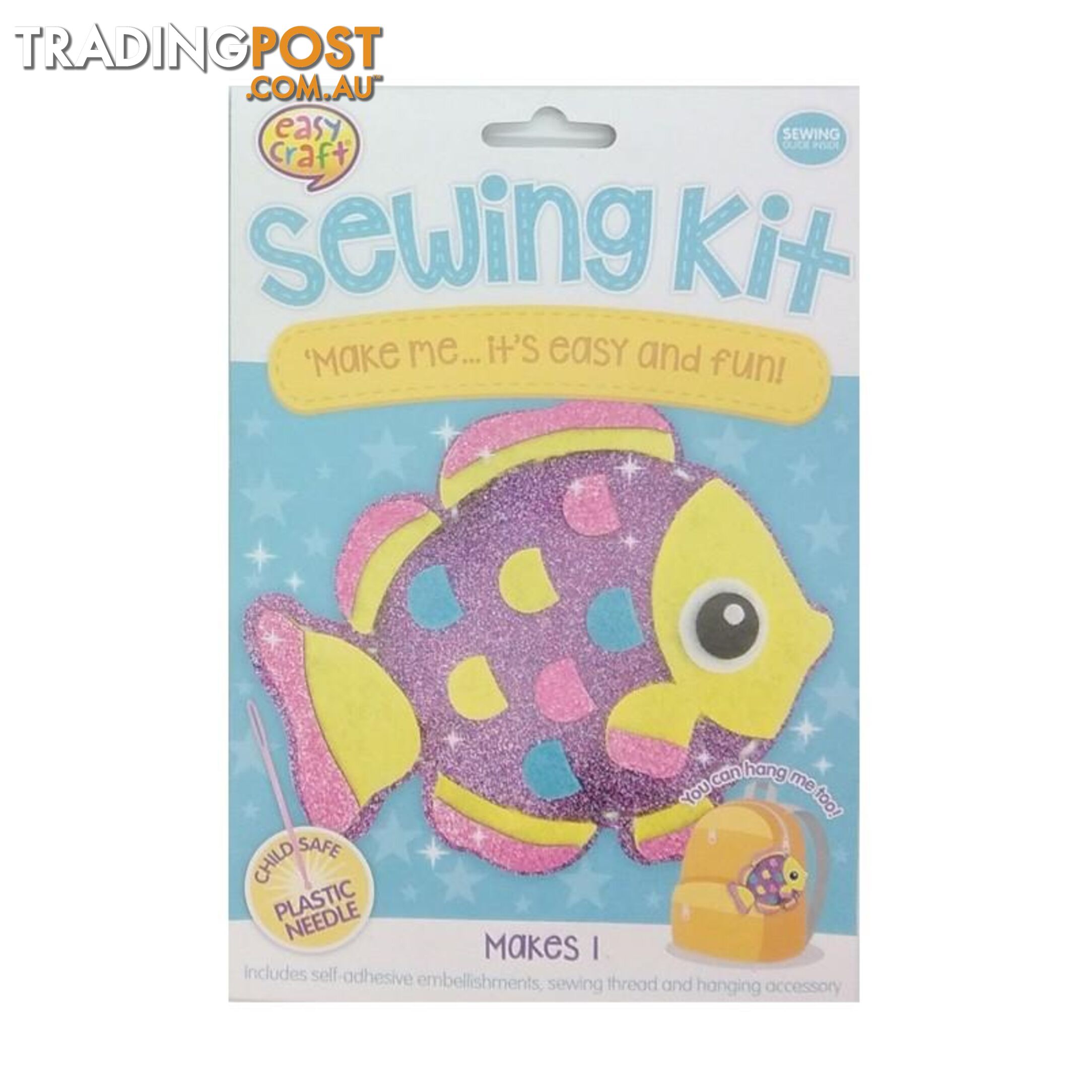 Sewing Kit Felt Friends 6 Assorted Designs - 800693