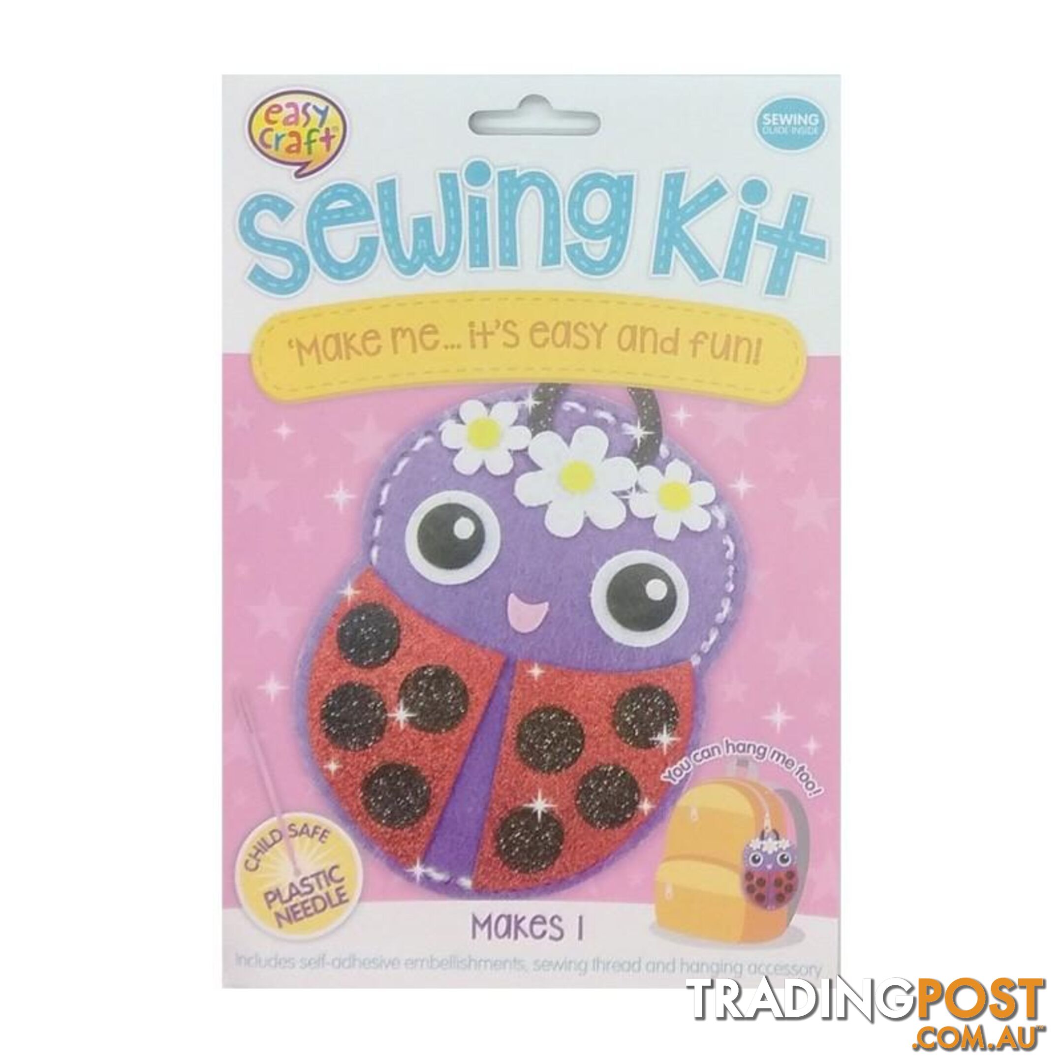 Sewing Kit Felt Friends 6 Assorted Designs - 800693