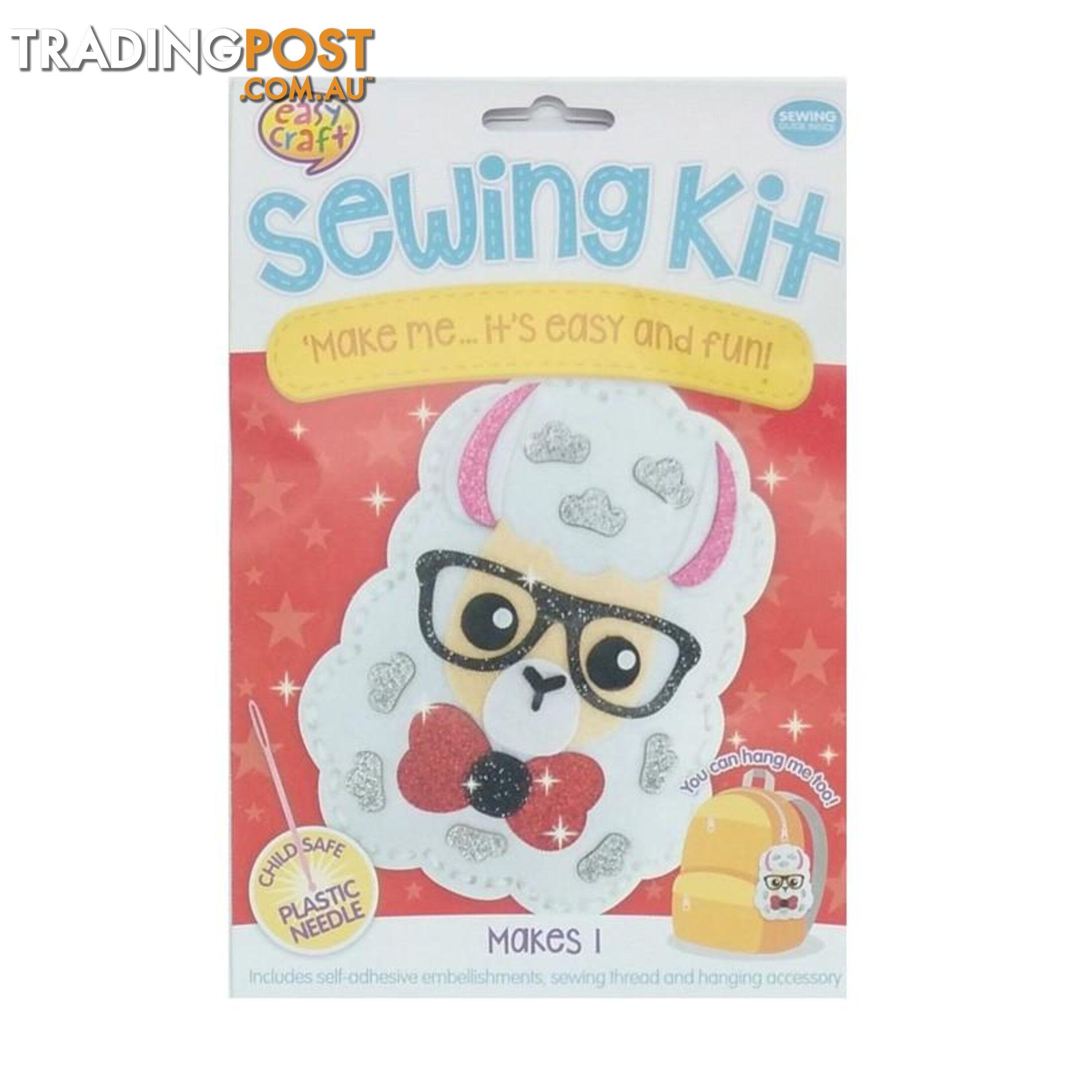 Sewing Kit Felt Friends 6 Assorted Designs - 800693