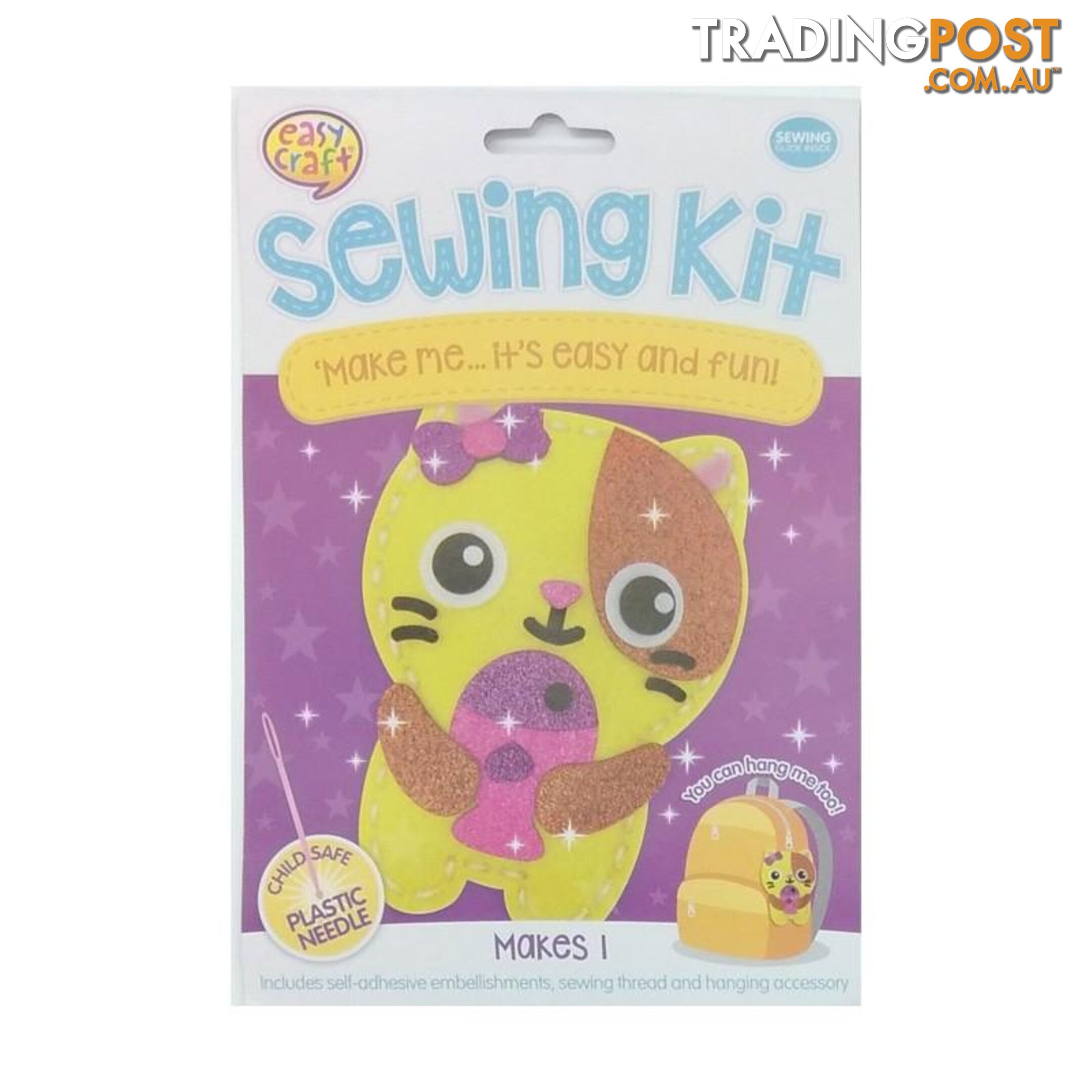 Sewing Kit Felt Friends 6 Assorted Designs - 800693