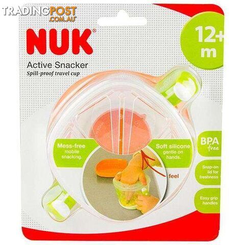 NUK Active Snacker Spill-Proof Travel Cup - 88513178803