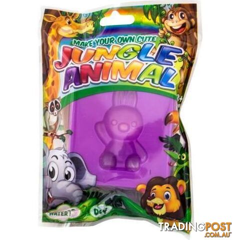 Make Your Own Air Dry Clay Jungle Assorted Animals Assorted - 9326243234219