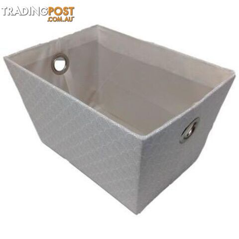 Fabric Storage Basket Med 35x25x20cm - 800894