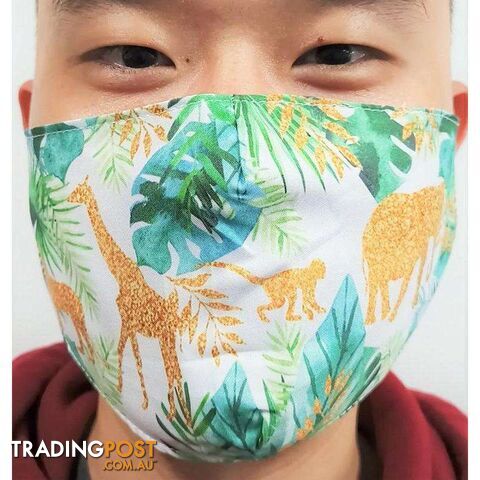 Fabric Mask Jungle Animals - 6920200722066