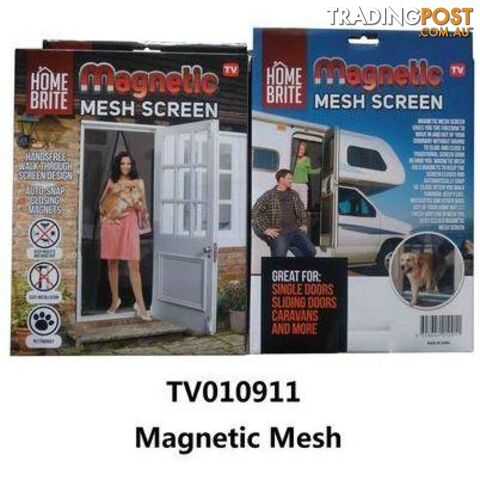 Magnetic Door Fly Screen Mesh - 9328644010911