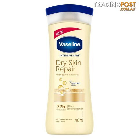 Vaseline Lotion Dry Skin Repair 400ml - 6001087357043