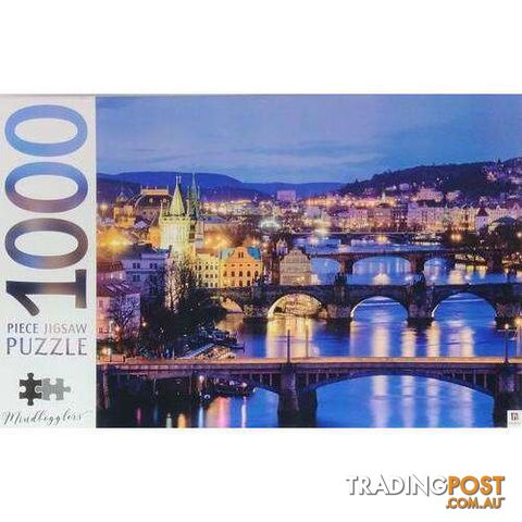 Jigsaw Prague 1000pcs - 9781488910418