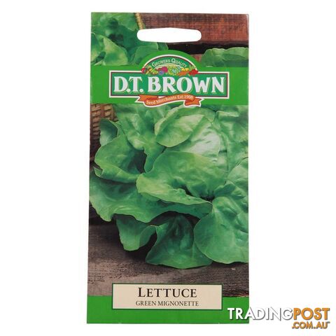 Lettuce Green Mignonette Seeds - 5030075022244