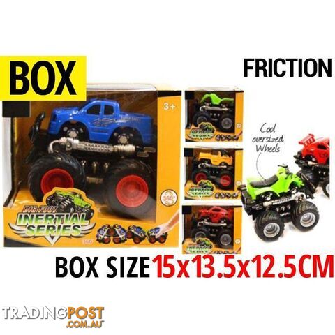 Big Foot Monster Truck Toy Assorted Designs - 9315892266139