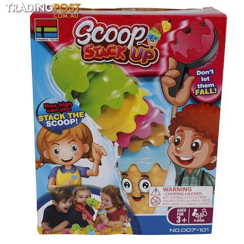 Family Board Game Scoop Stack Up Age 3 Plus - 9328644066781