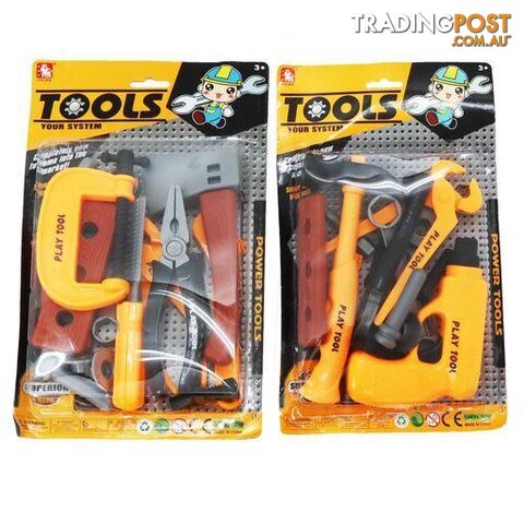 Construction Tool Set Toy Assorted Varieties - 9328644051112