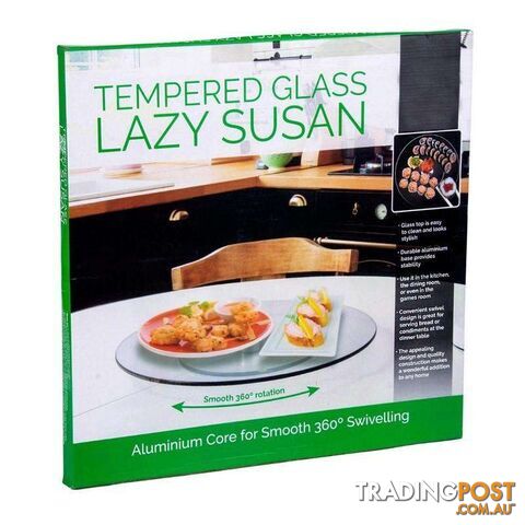 Tempered Glass Lazy Susan 35cm - 9348262001689