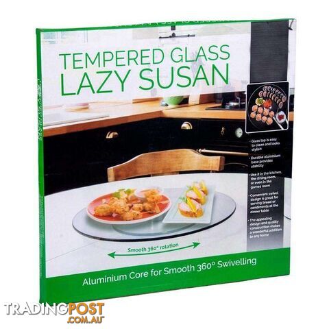 Tempered Glass Lazy Susan 35cm - 9348262001689