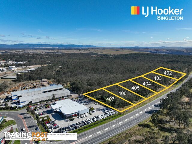 Lots 402 - Casswell Terrace SINGLETON NSW 2330