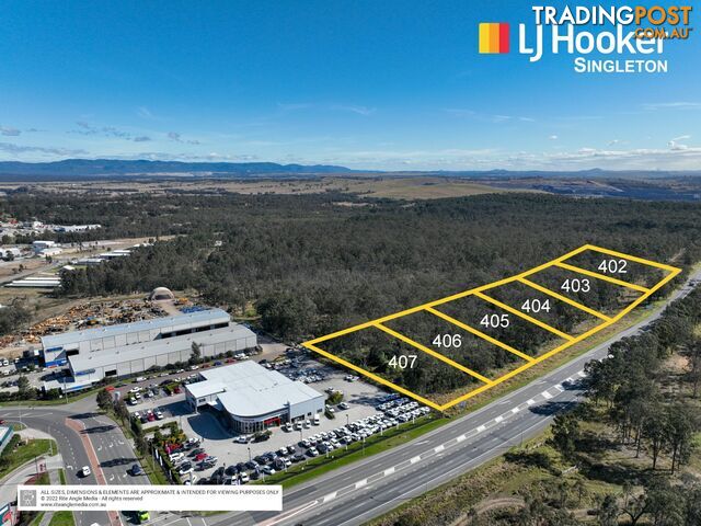 Lots 402 - Casswell Terrace SINGLETON NSW 2330