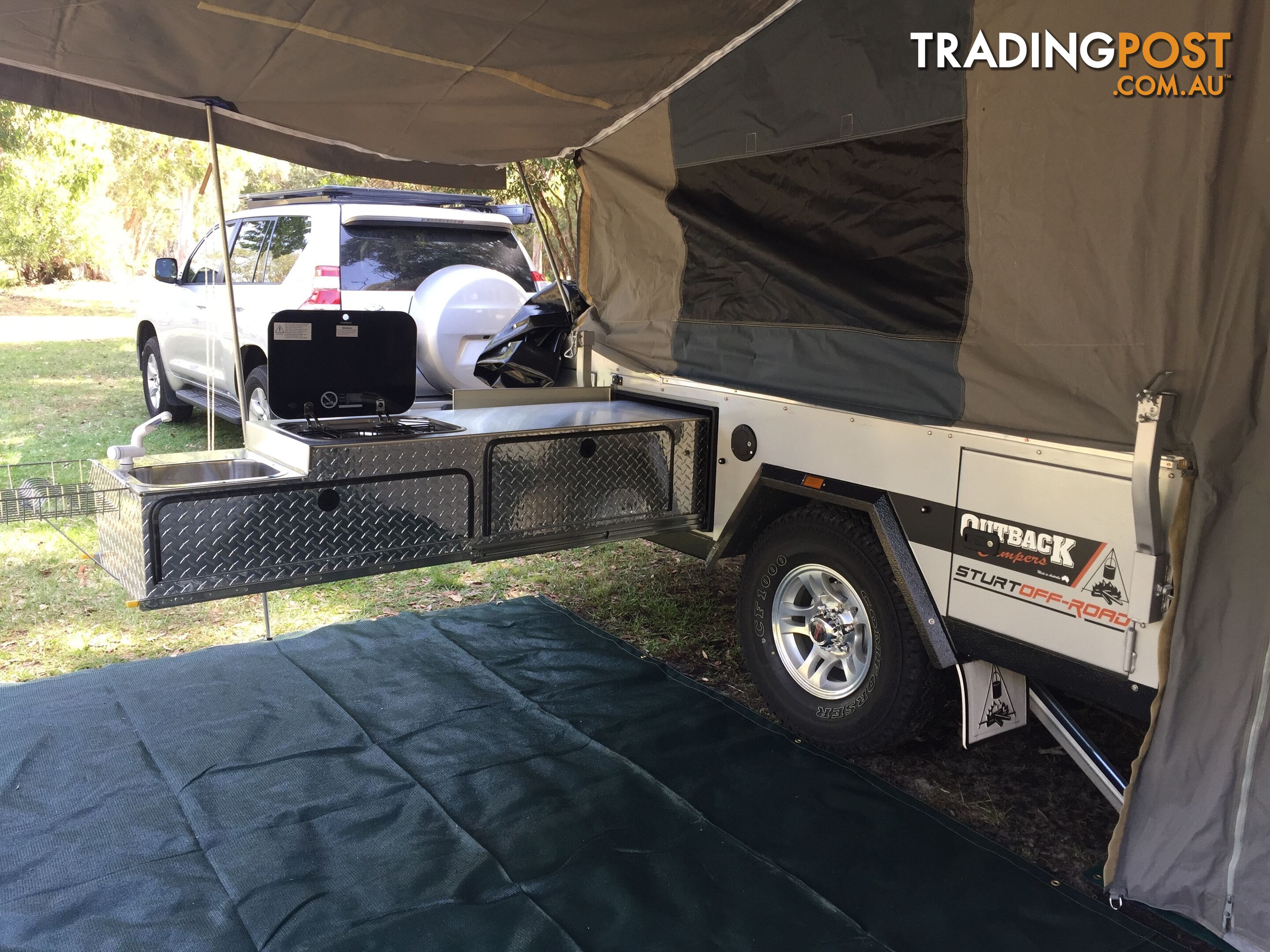 2018 Outback Campers Sturt Camper Trailer Off Road