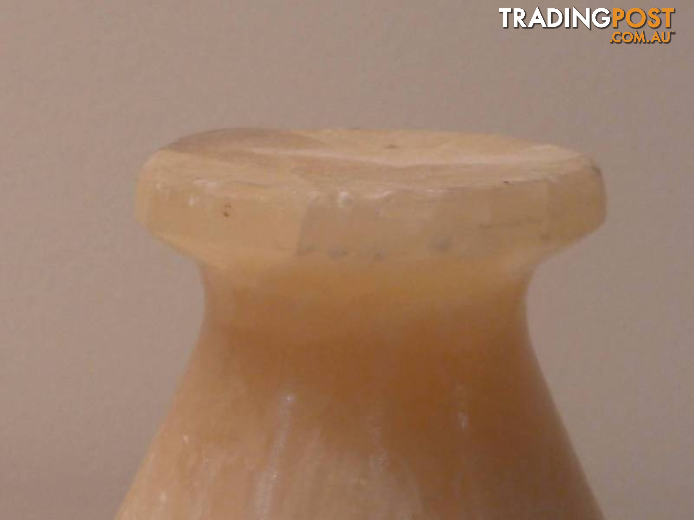 Alabaster stone vase.