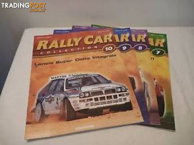 42 Rally Car Magazines with matching Rally Car. (price per car)
42 Rally Car Magazines with matching Rally Car. (price per car)
