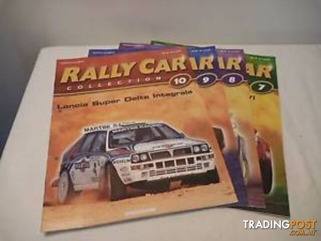 42 Rally Car Magazines with matching Rally Car. (price per car)
42 Rally Car Magazines with matching Rally Car. (price per car)