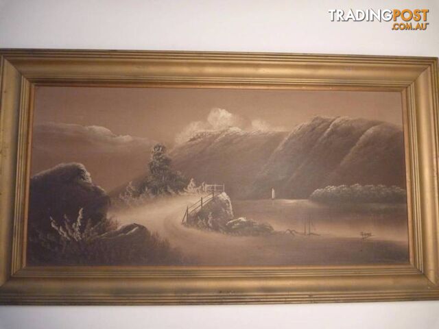 Original oil pointing by G.A.Knobb ***NOW 20% OFF****