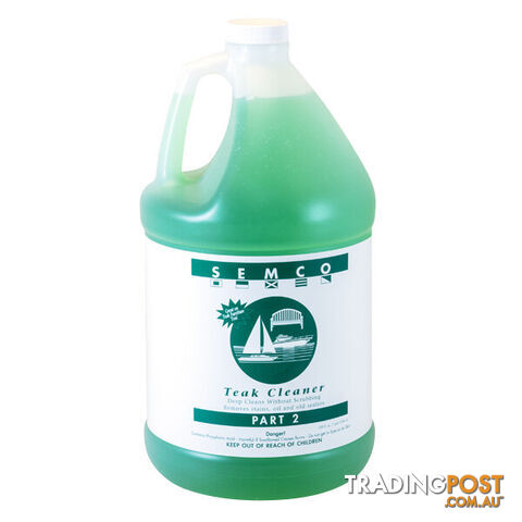 SEMCO TEAK CLEANER - PART 2 - photo 4 of 4