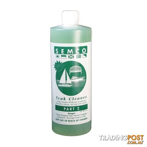 SEMCO TEAK CLEANER - PART 2 - photo 3 of 4