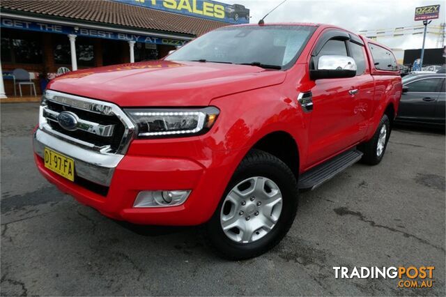 2016 FORD RANGER XLT 3.2 (4x4) PX MKII SUPER CAB PICK UP