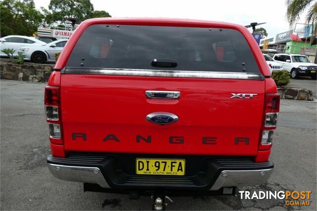 2016 FORD RANGER XLT 3.2 (4x4) PX MKII SUPER CAB PICK UP