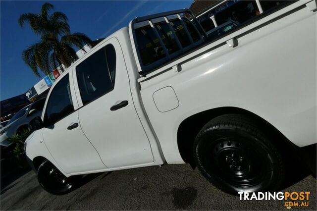 2015 TOYOTA HILUX WORKMATE TGN121R DUAL CAB UTILITY