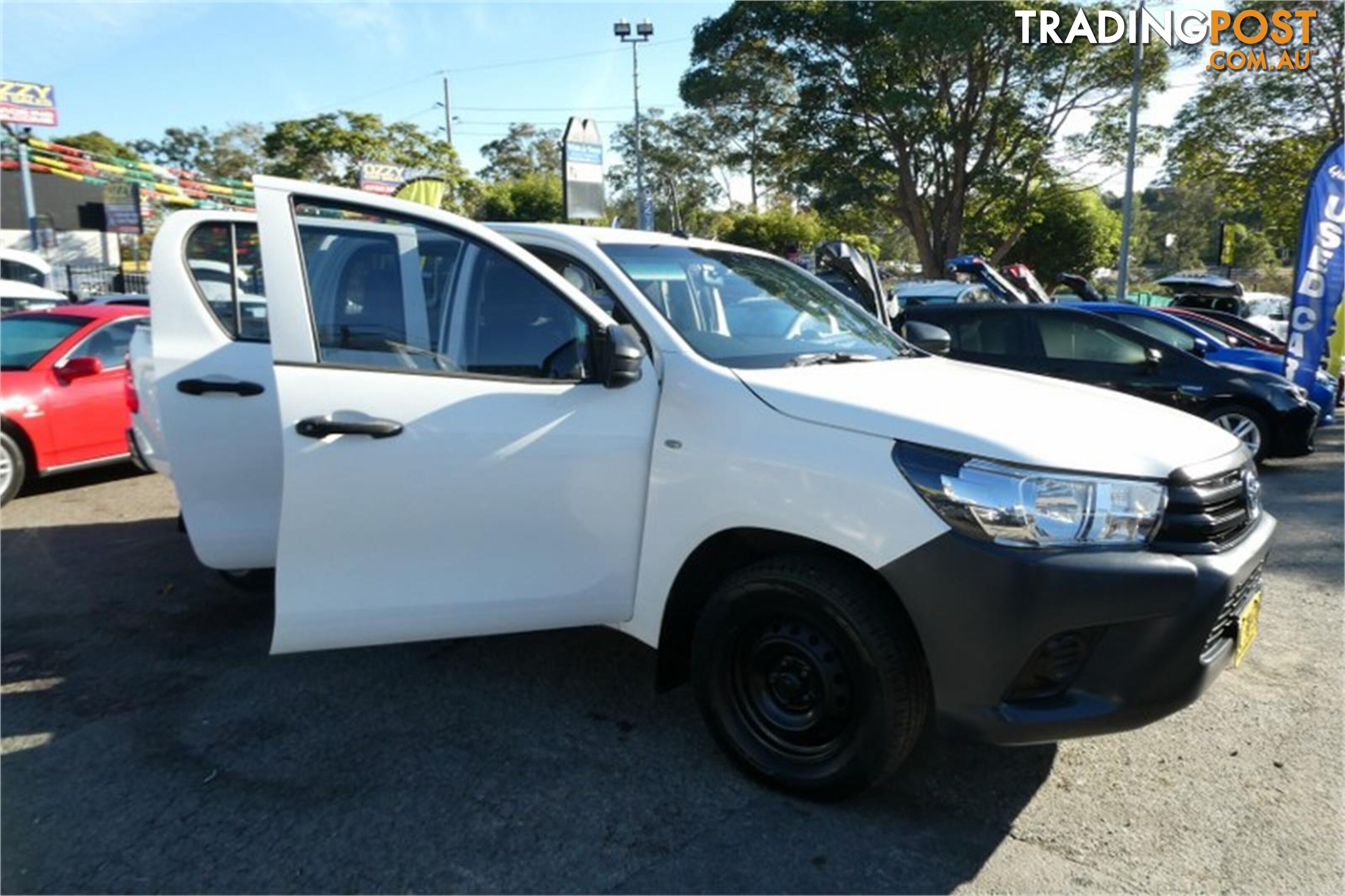 2015 TOYOTA HILUX WORKMATE TGN121R DUAL CAB UTILITY