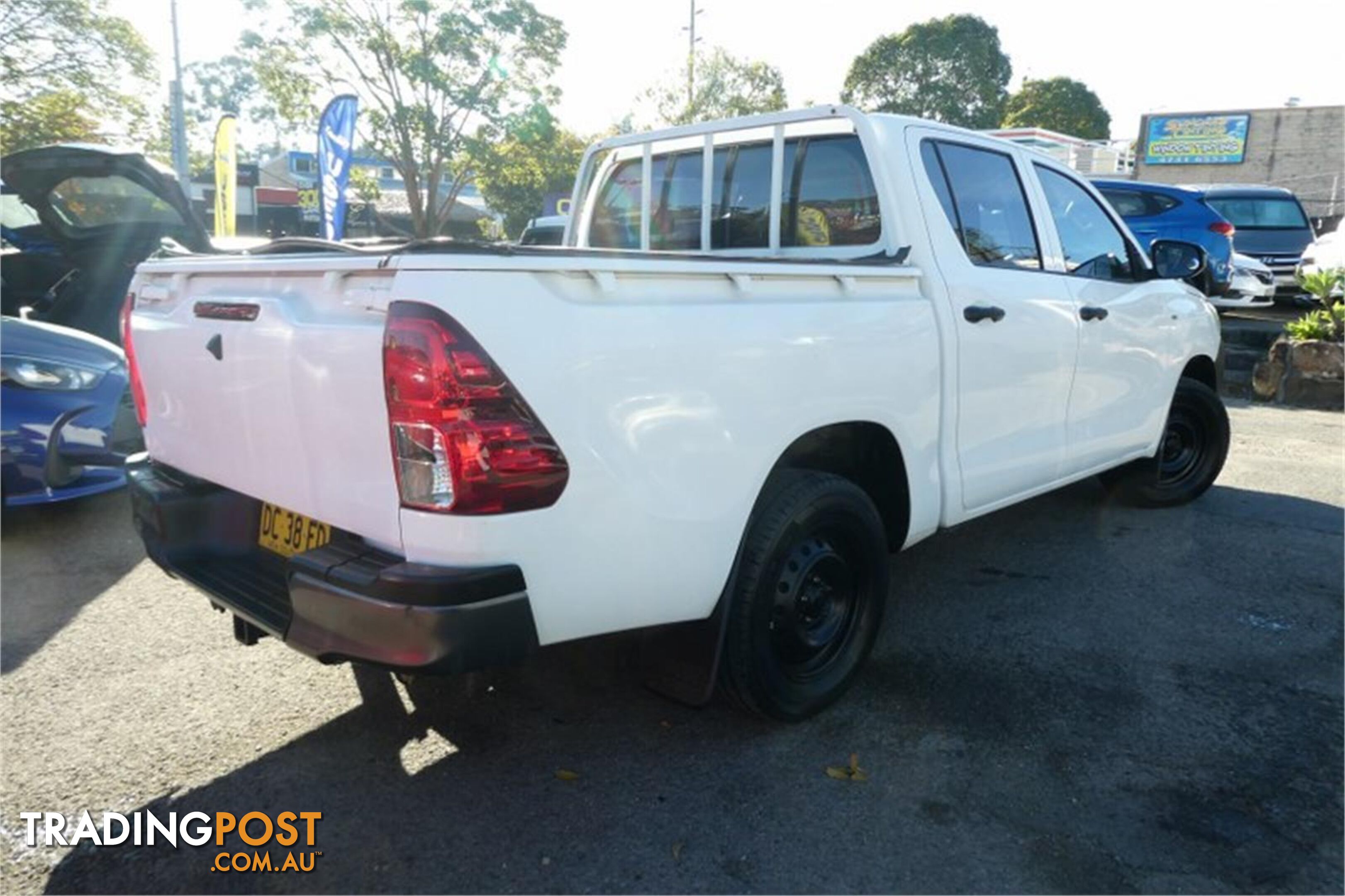 2015 TOYOTA HILUX WORKMATE TGN121R DUAL CAB UTILITY