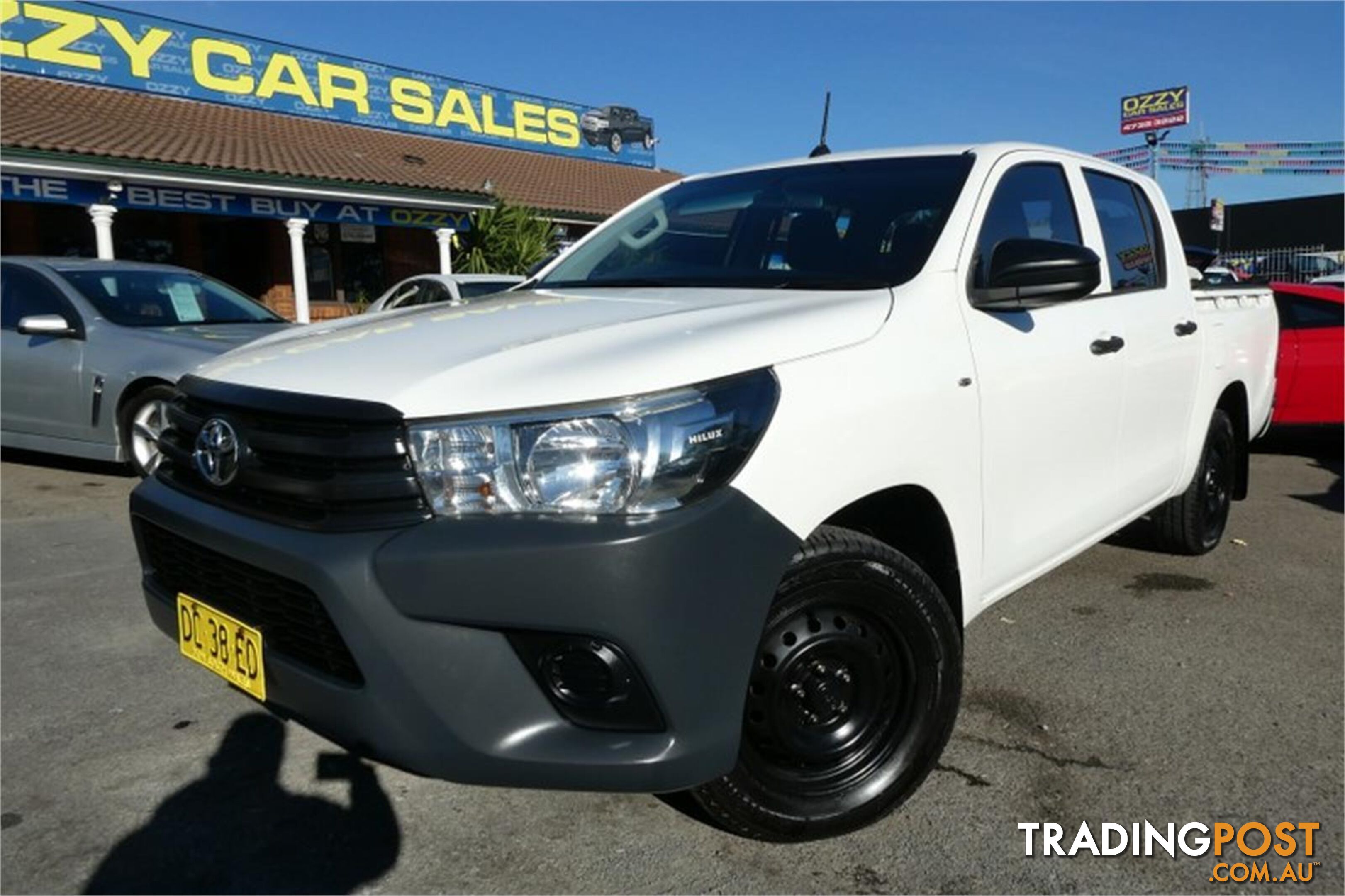 2015 TOYOTA HILUX WORKMATE TGN121R DUAL CAB UTILITY