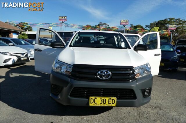 2015 TOYOTA HILUX WORKMATE TGN121R DUAL CAB UTILITY