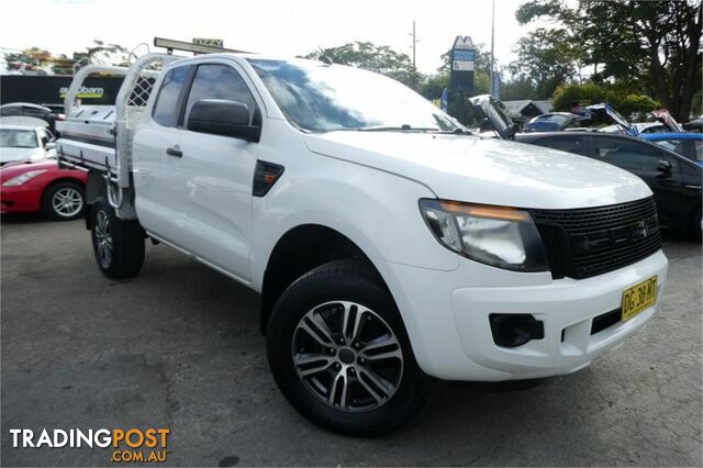 2015 FORD RANGER XL 2.2 HI-RIDER (4x2) PX SUPER CAB CHASSIS
