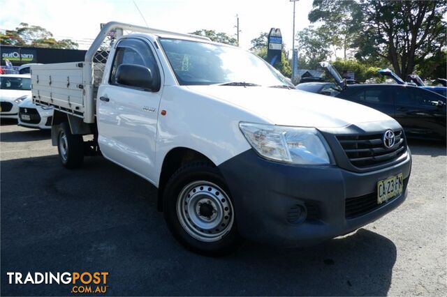 2014 TOYOTA HILUX WORKMATE TGN16R MY14 C/CHAS