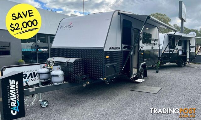 2024 ESSENTIAL A-CLASS RANGER V1.0 L-SHAPE CARAVAN 17'4"