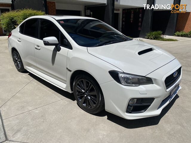 2015 Subaru WRX MY15 AWD Sedan Manual