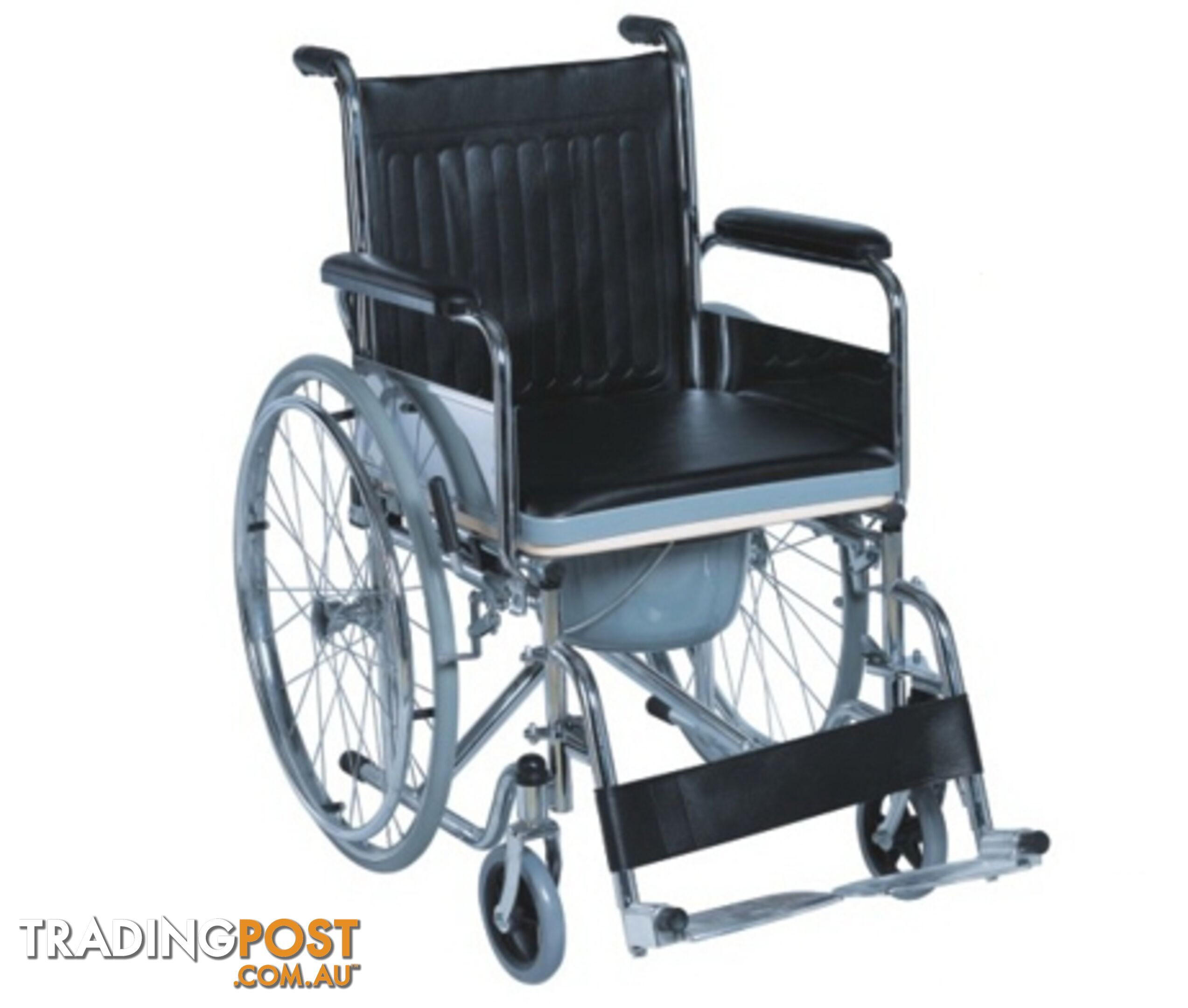 Commode Wheelchair Foldable