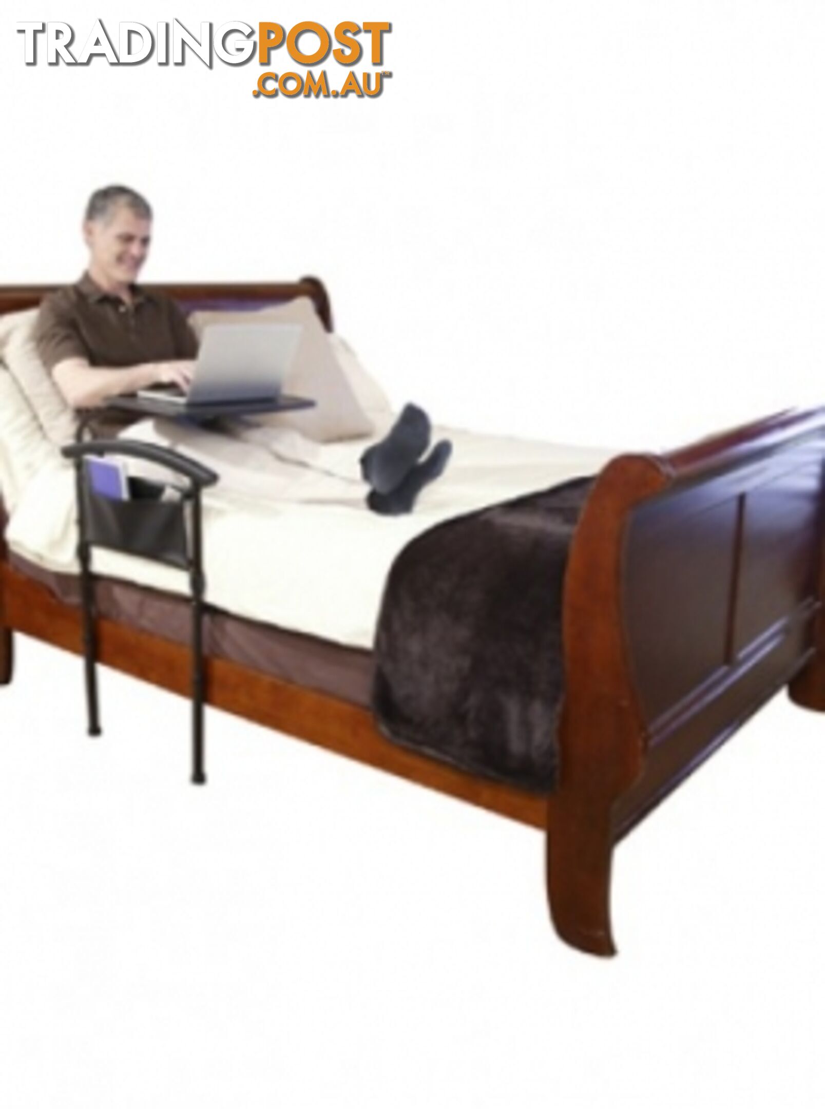 STANDER INDEPENDANCE BED RAIL AND TRAY