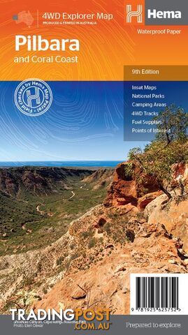 HEMA MAP - Pilbara &amp; Coral Coast