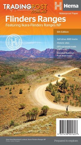 HEMA MAP - Flinders Ranges