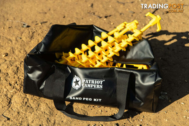 Patriot Campers - Sand Screw Peg Kit With Bag