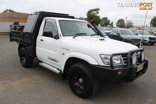 2006 NISSAN PATROL ST GU II 4X4 DUAL RANGE SINGLE CAB CAB CHASSIS
